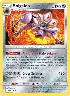 Solgaleo, Éclipse Cosmique 142