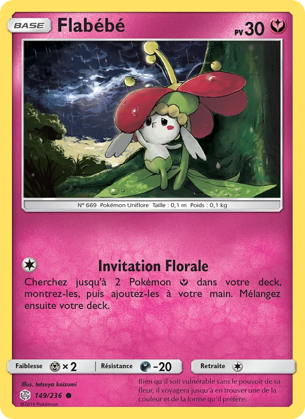 Flabébé, Éclipse Cosmique 149