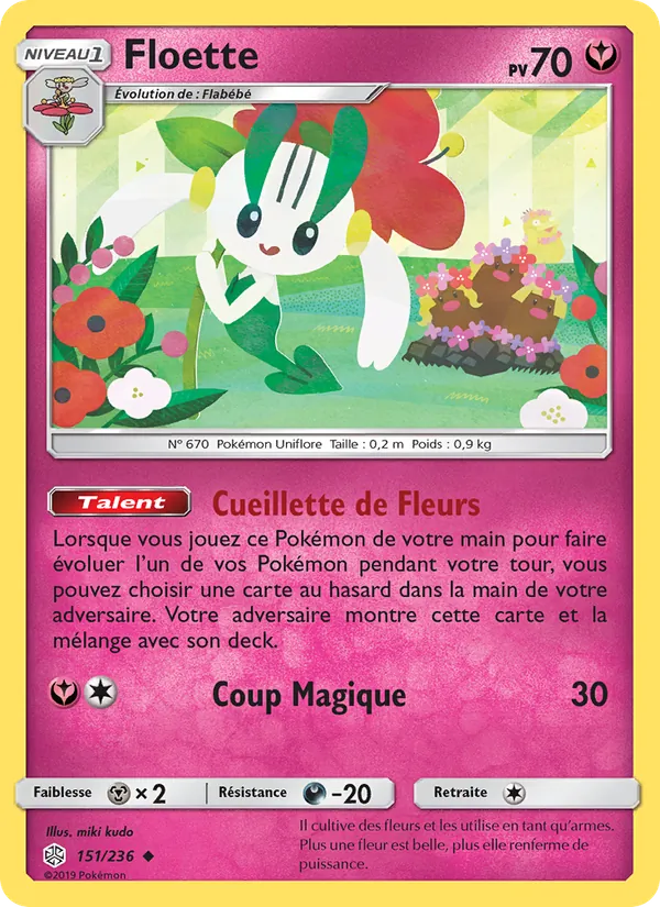 Floette, Éclipse Cosmique 151