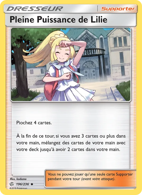 Pleine Puissance de Lilie, Éclipse Cosmique 196
