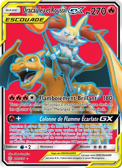 Dracaufeu et Roussil GX, Éclipse Cosmique 212