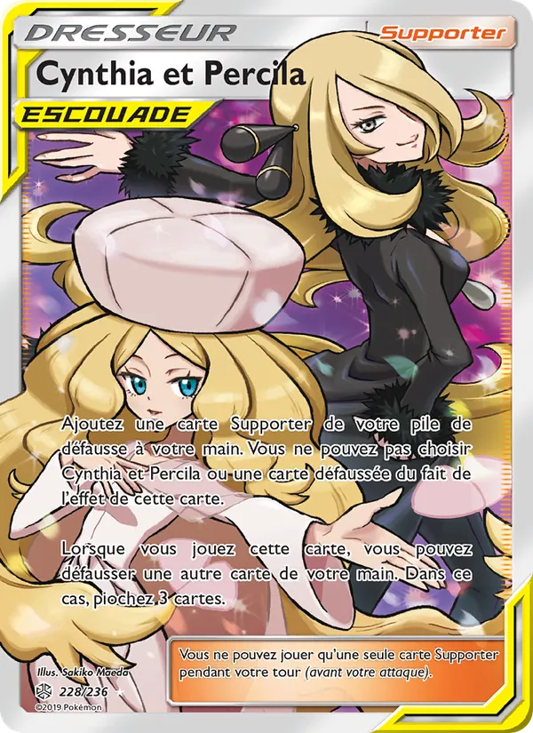 Cynthia et Percila, Éclipse Cosmique 228