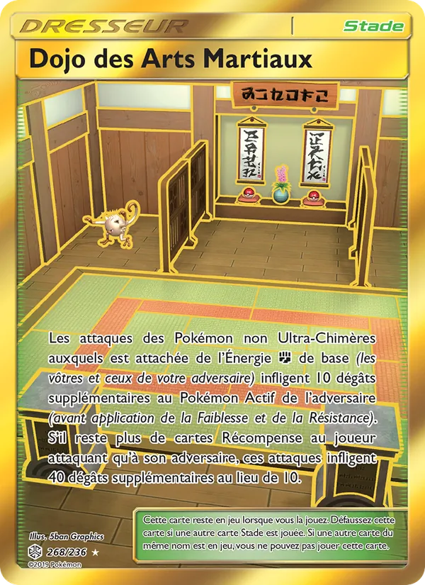 Dojo des Arts Martiaux, Éclipse Cosmique 268