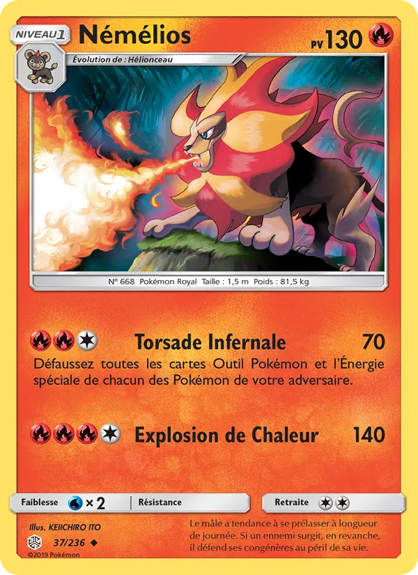 Némélios, Éclipse Cosmique 37
