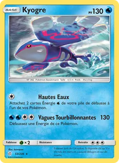 Kyogre, Éclipse Cosmique 53