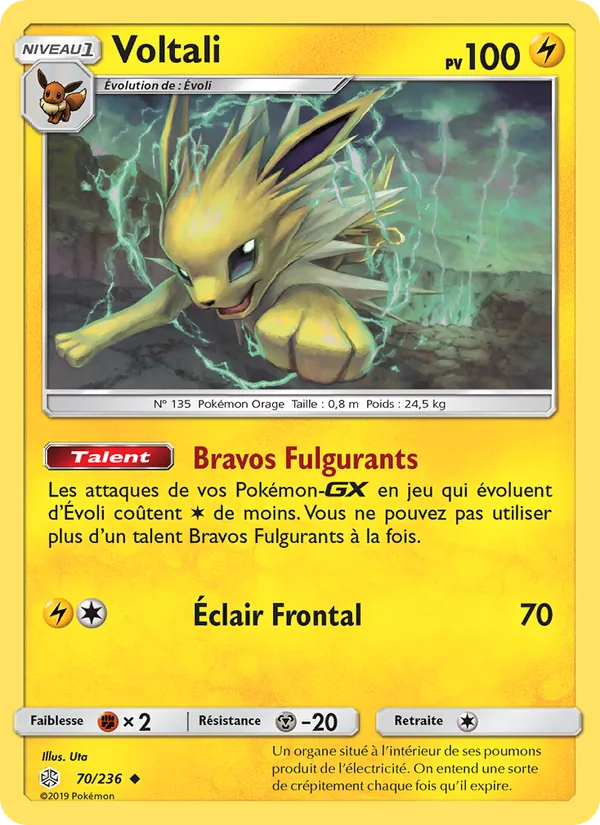 Voltali, Éclipse Cosmique 70