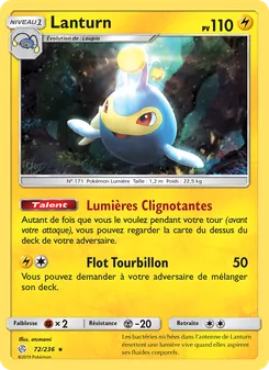 Lanturn, Éclipse Cosmique 72