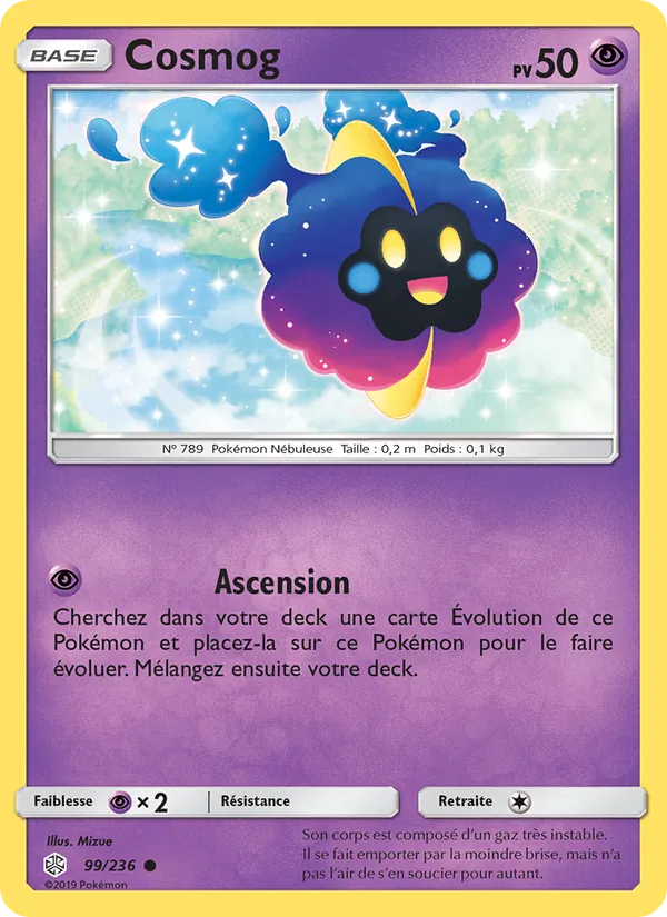 Cosmog, Éclipse Cosmique 99