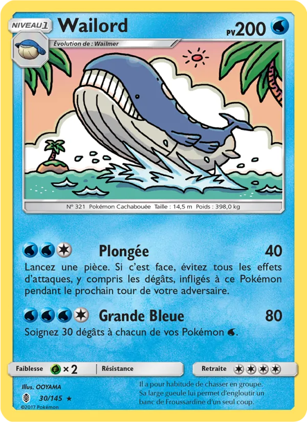Wailord, Gardiens Ascendants 30