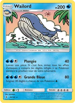 Wailord, Gardiens Ascendants 30