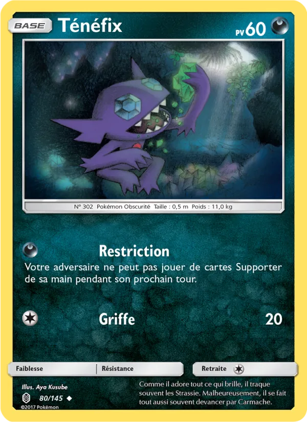 Ténéfix, Gardiens Ascendants 80