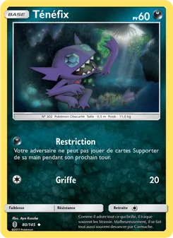Ténéfix, Gardiens Ascendants 80
