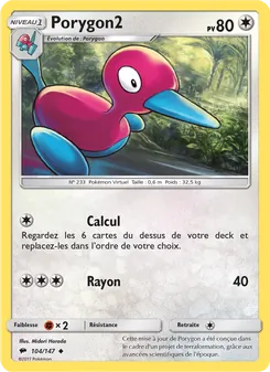 Porygon2, Ombres Ardentes 104