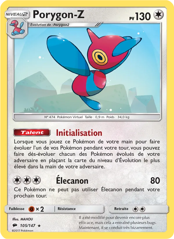Porygon-Z, Ombres Ardentes 105
