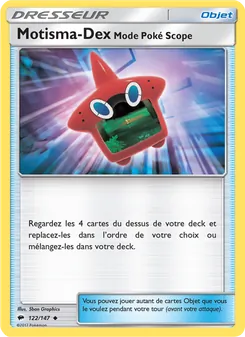 Motisma-Dex – Mode Poké Scope, Ombres Ardentes 122