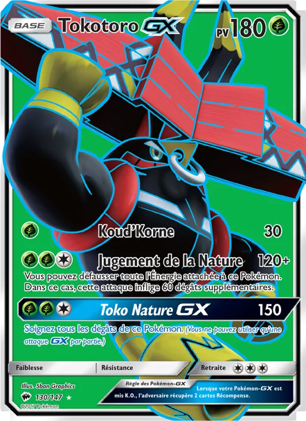 Tokotoro GX, Ombres Ardentes 130