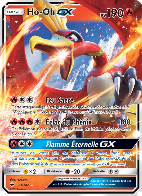 Ho-Oh GX, Ombres Ardentes 21