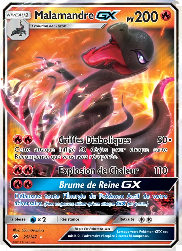 Malamandre GX, Ombres Ardentes 25