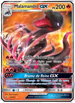 Malamandre GX, Ombres Ardentes 25