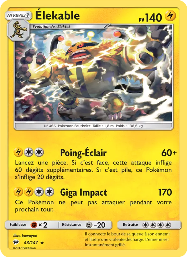 Élekable, Ombres Ardentes 43