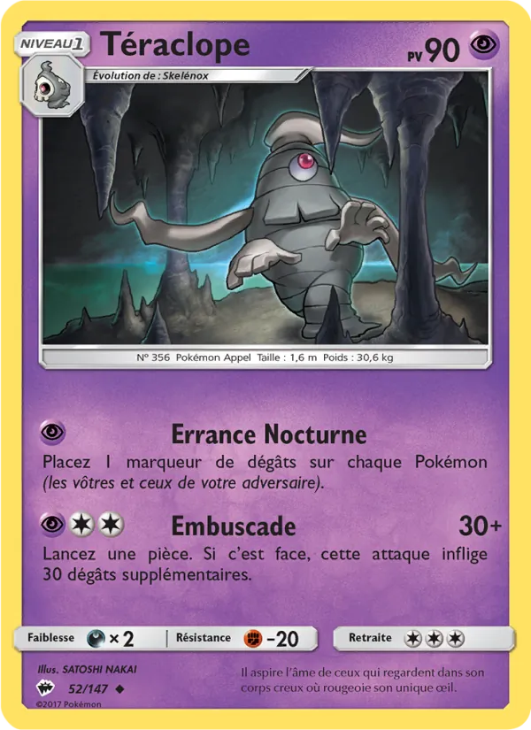 Téraclope, Ombres Ardentes 52