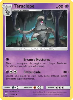 Téraclope, Ombres Ardentes 52