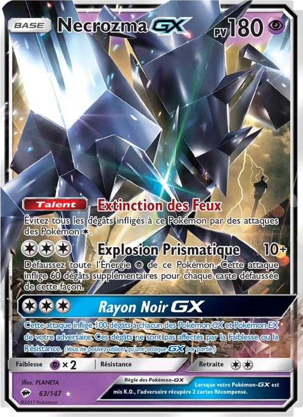 Necrozma GX, Ombres Ardentes 63
