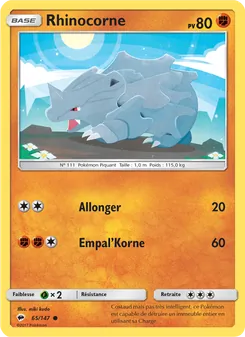 Rhinocorne, Ombres Ardentes 65