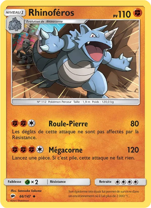Rhinoféros, Ombres Ardentes 66