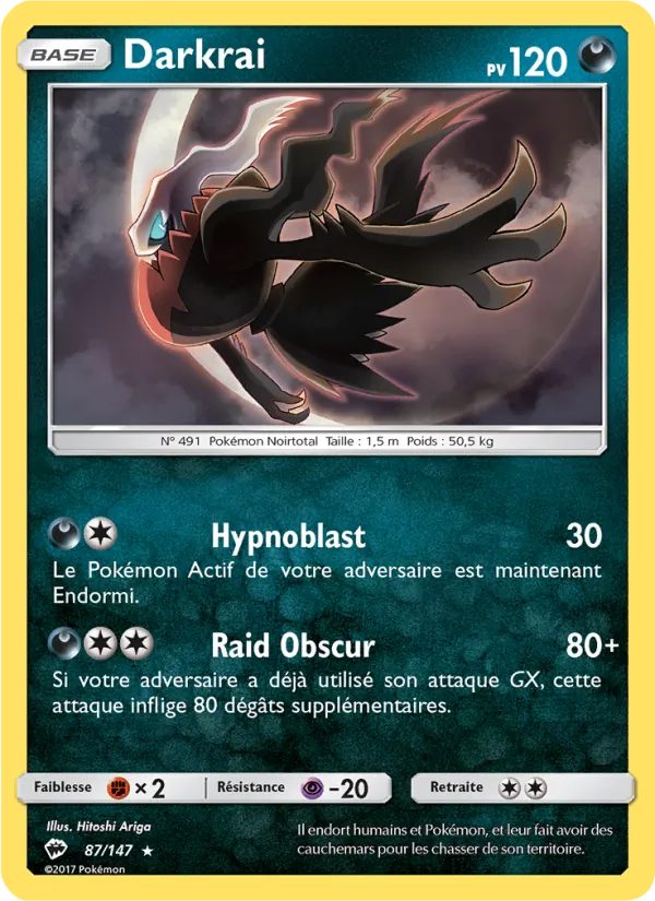 Darkrai, Ombres Ardentes 87
