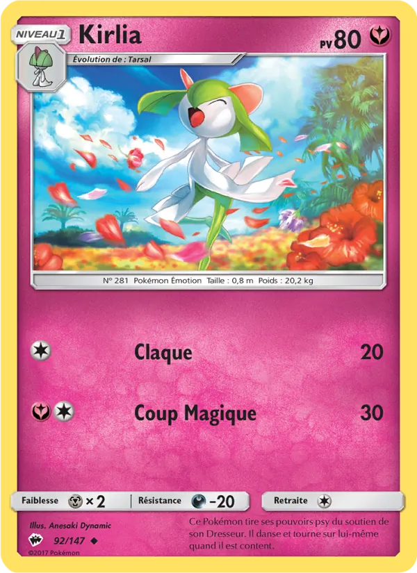 Kirlia, Ombres Ardentes 92