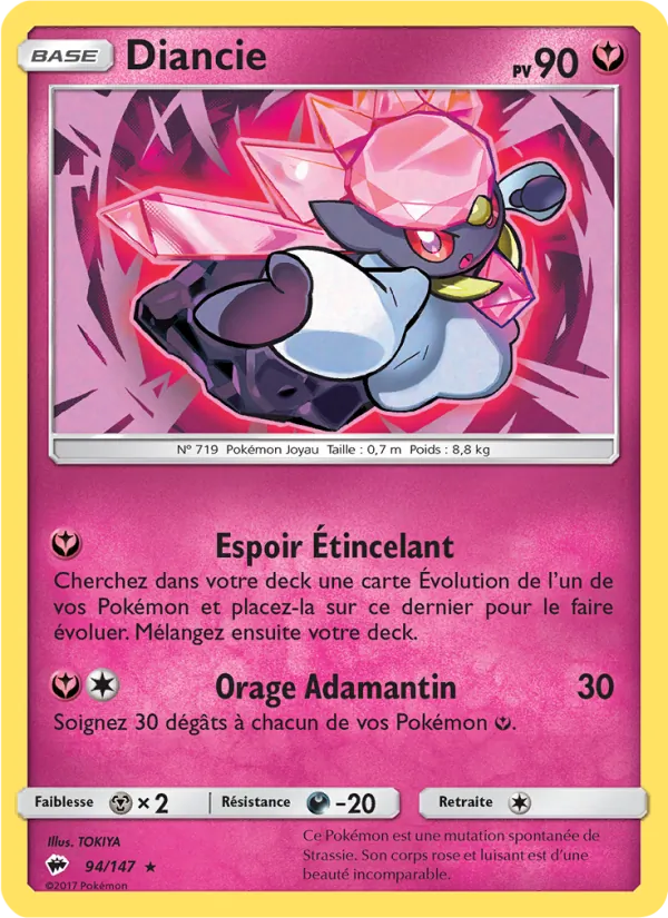 Diancie, Ombres Ardentes 94