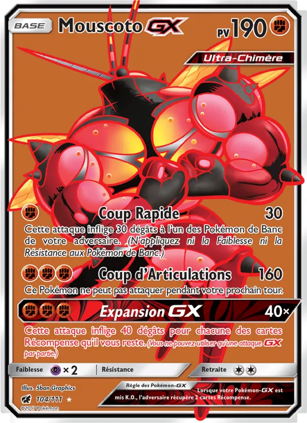 Mouscoto GX, Invasion Carmin 104