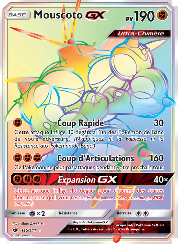 Mouscoto GX, Invasion Carmin 115