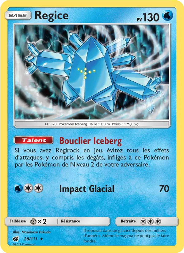 Regice, Invasion Carmin 28