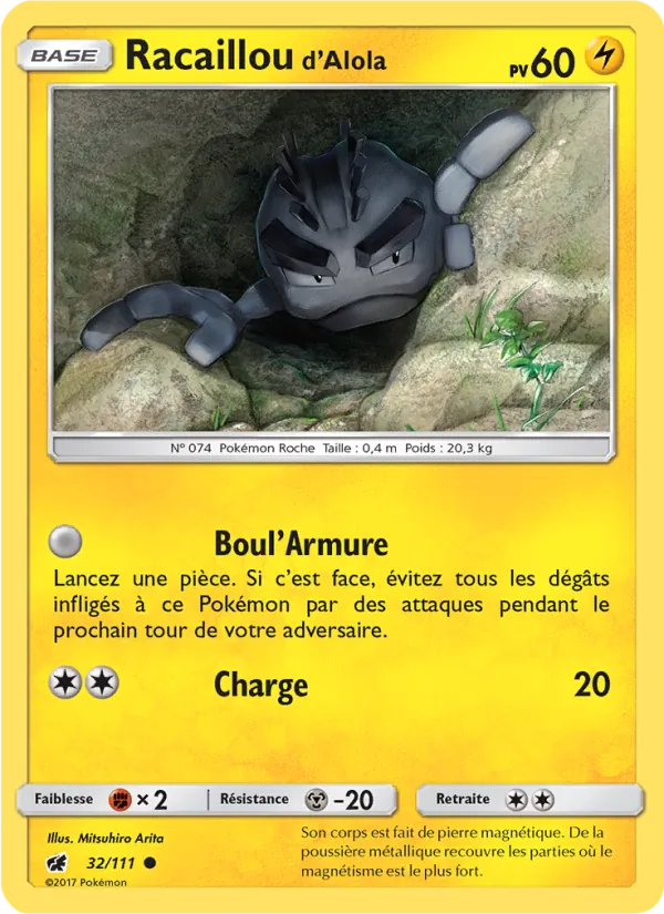 Racaillou d’Alola, Invasion Carmin 32