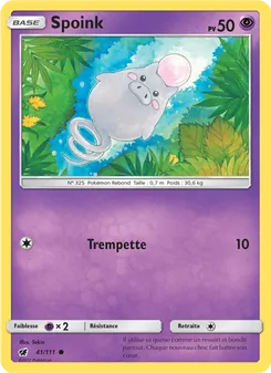 Spoink, Invasion Carmin 41