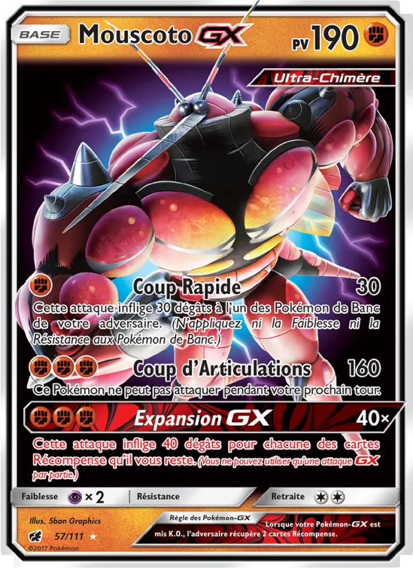 Mouscoto GX, Invasion Carmin 57