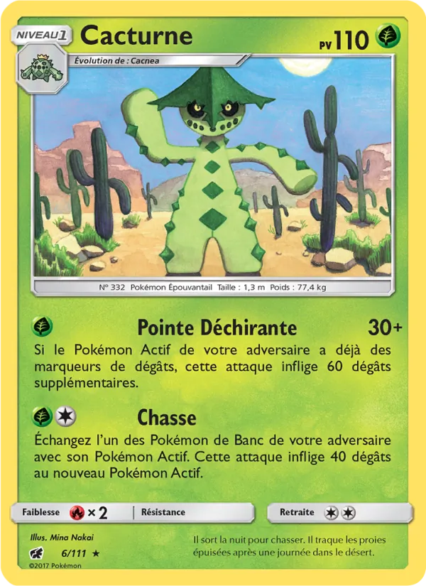 Cacturne, Invasion Carmin 6