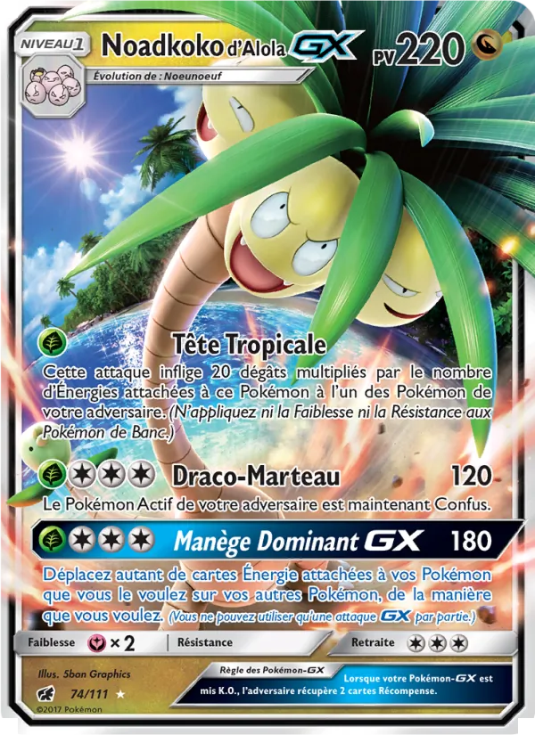 Noadkoko d’Alola GX, Invasion Carmin 74
