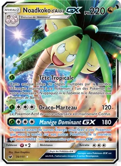Noadkoko d’Alola GX, Invasion Carmin 74