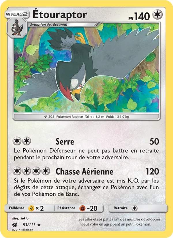 Étouraptor, Invasion Carmin 83