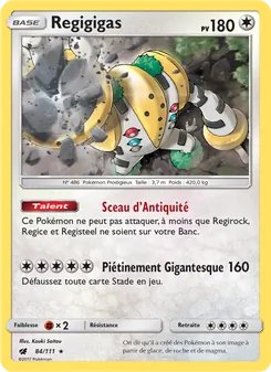 Regigigas, Invasion Carmin 84