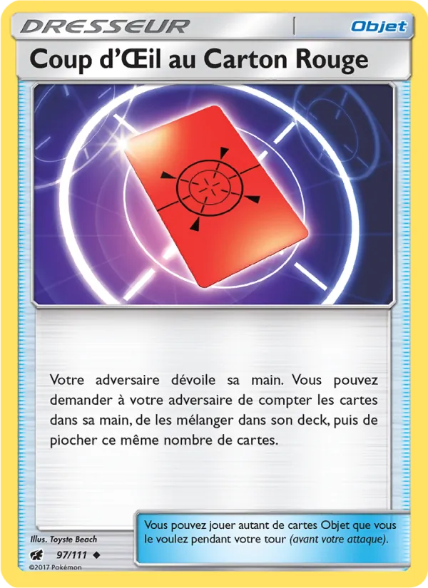 Coup d’Œil au Carton Rouge, Invasion Carmin 97