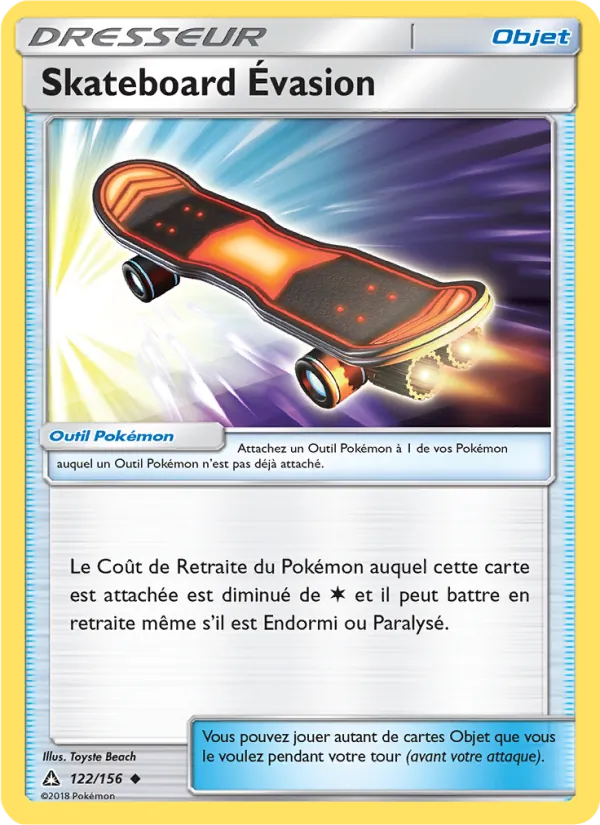 Skateboard Évasion, Ultra-Prisme 122