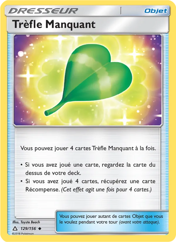 Trèfle Manquant, Ultra-Prisme 129