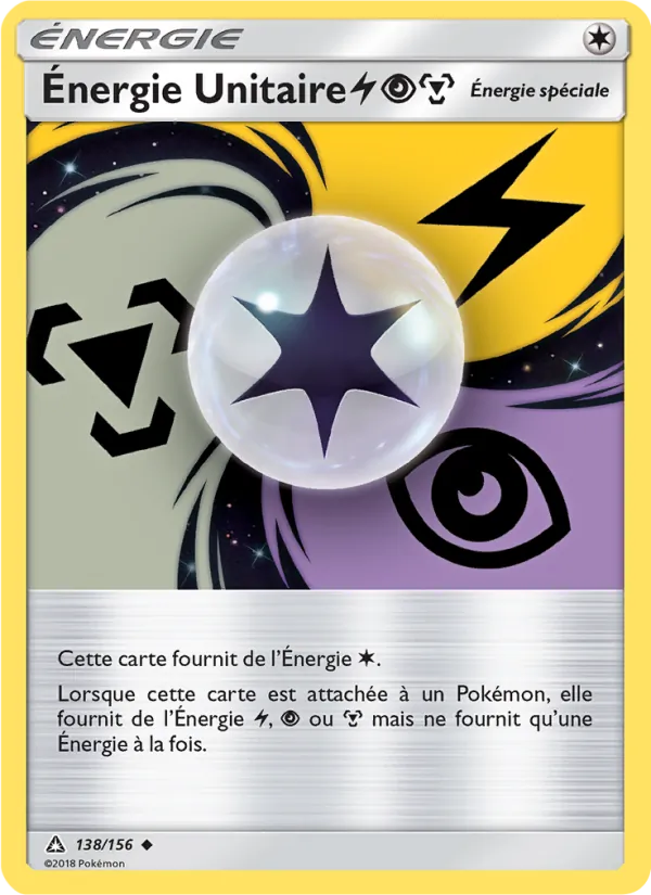 Énergie Unitaire LightningPsychicMetal, Ultra-Prisme 138