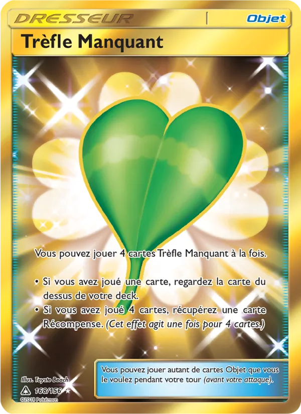 Trèfle Manquant, Ultra-Prisme 168