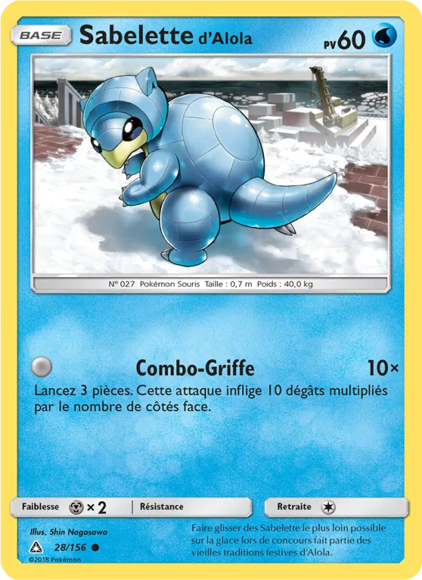 Sabelette d’Alola, Ultra-Prisme 28