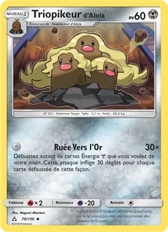 Triopikeur d’Alola, Ultra-Prisme 79